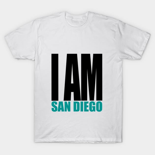 I am San Diego T-Shirt by INKUBATUR